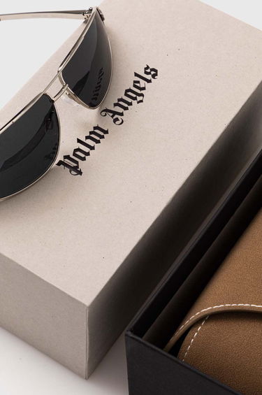 Slnečné okuliare Palm Angels Palm Angels Sunglasses Metalická | PERI059.647207, 2