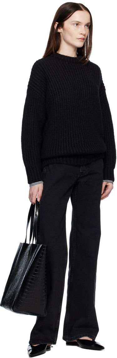 Džínsy Anine Bing Hugh Black Denim Jeans Čierna | A-06-1134-009, 3