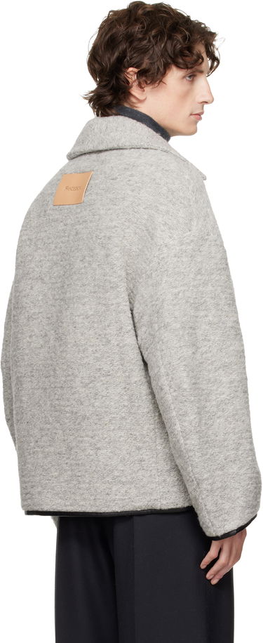 Bunda JW Anderson JW Anderson Contrast Trim Full-Zip Jacket Šedá | JK0394-PG1820, 2
