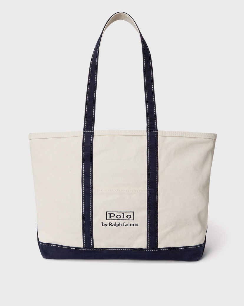 Tote bag Polo by Ralph Lauren Polo Ralph Lauren Canvas Tote Bag Navy | 405974612001