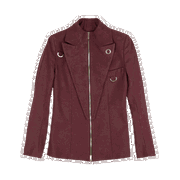 Zip Up Blazer Jacket