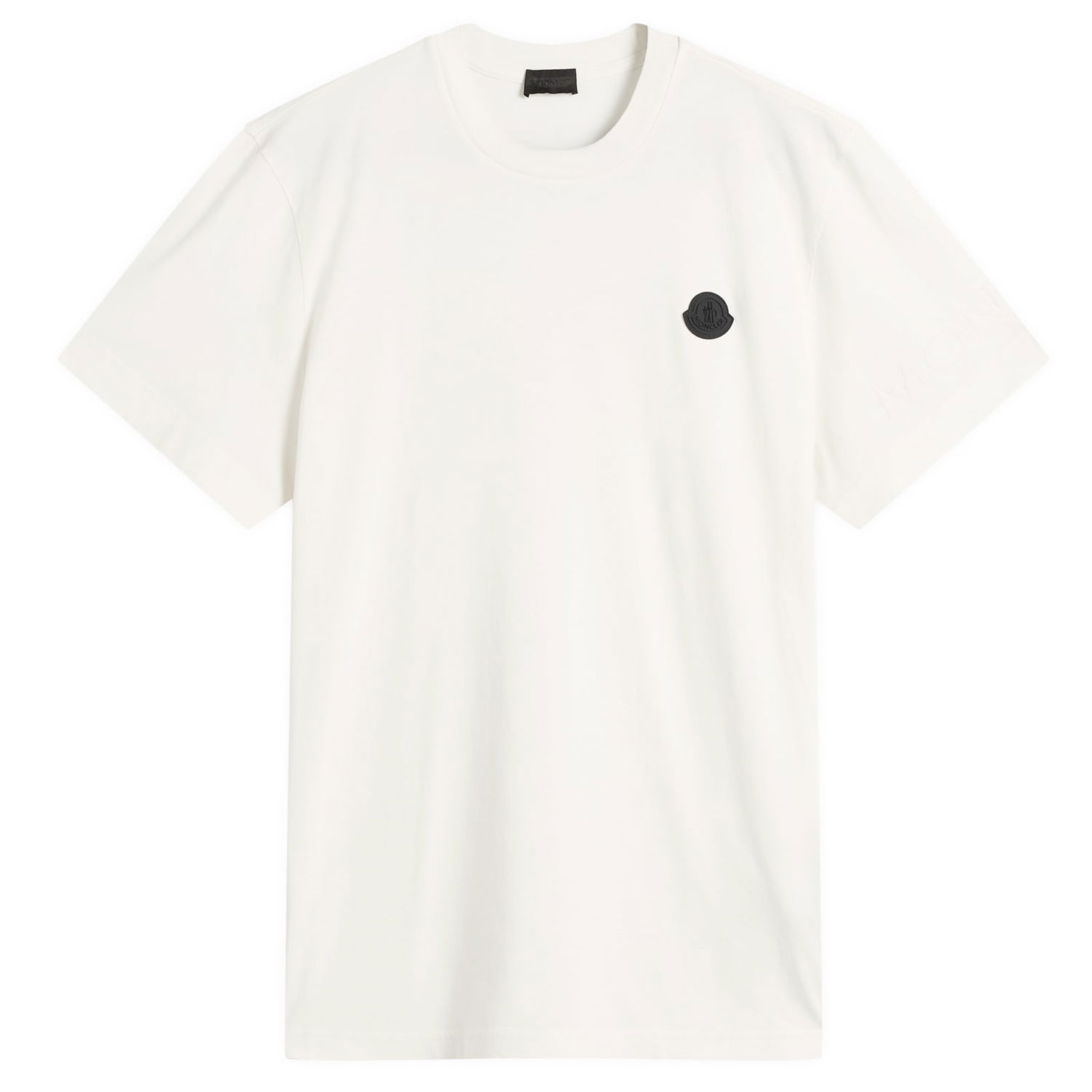 Tričko Moncler Men's Cotton T-Shirt, Size Large Biela | 8C000-39-89AYW-031, 0