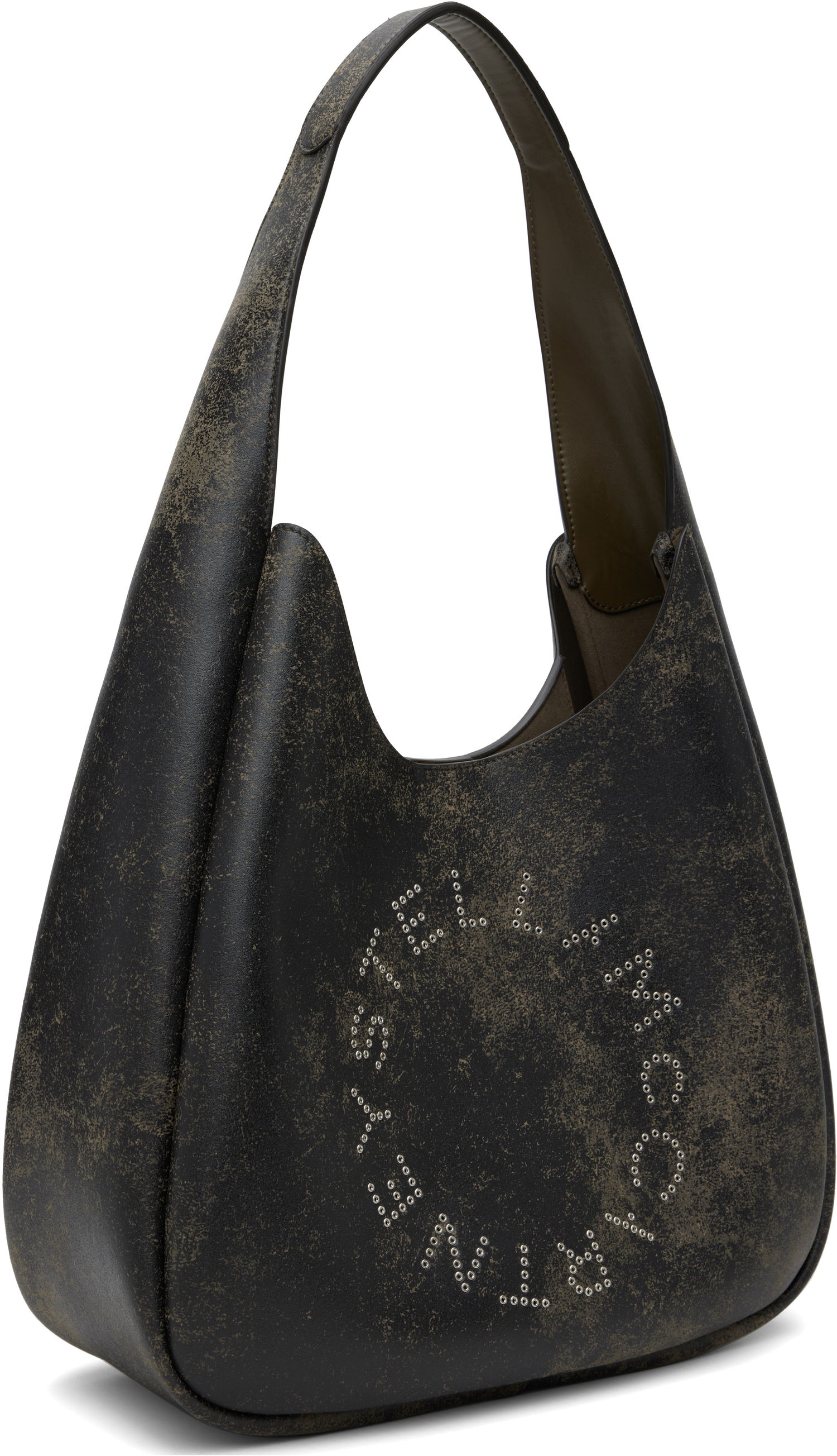 Tote bag Stella McCartney Stella McCartney Logo Slouchy Aged Large Tote Čierna | 7B0102WP0591, 1
