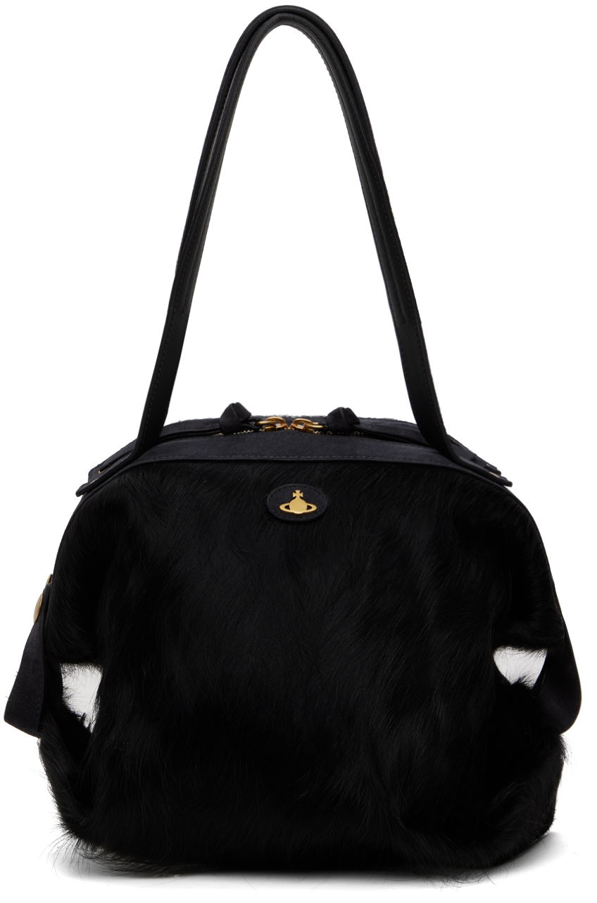 Cestovná taška Vivienne Westwood Mara Medium Holdall Bag Čierna | 4702000BU-L007M-, 0