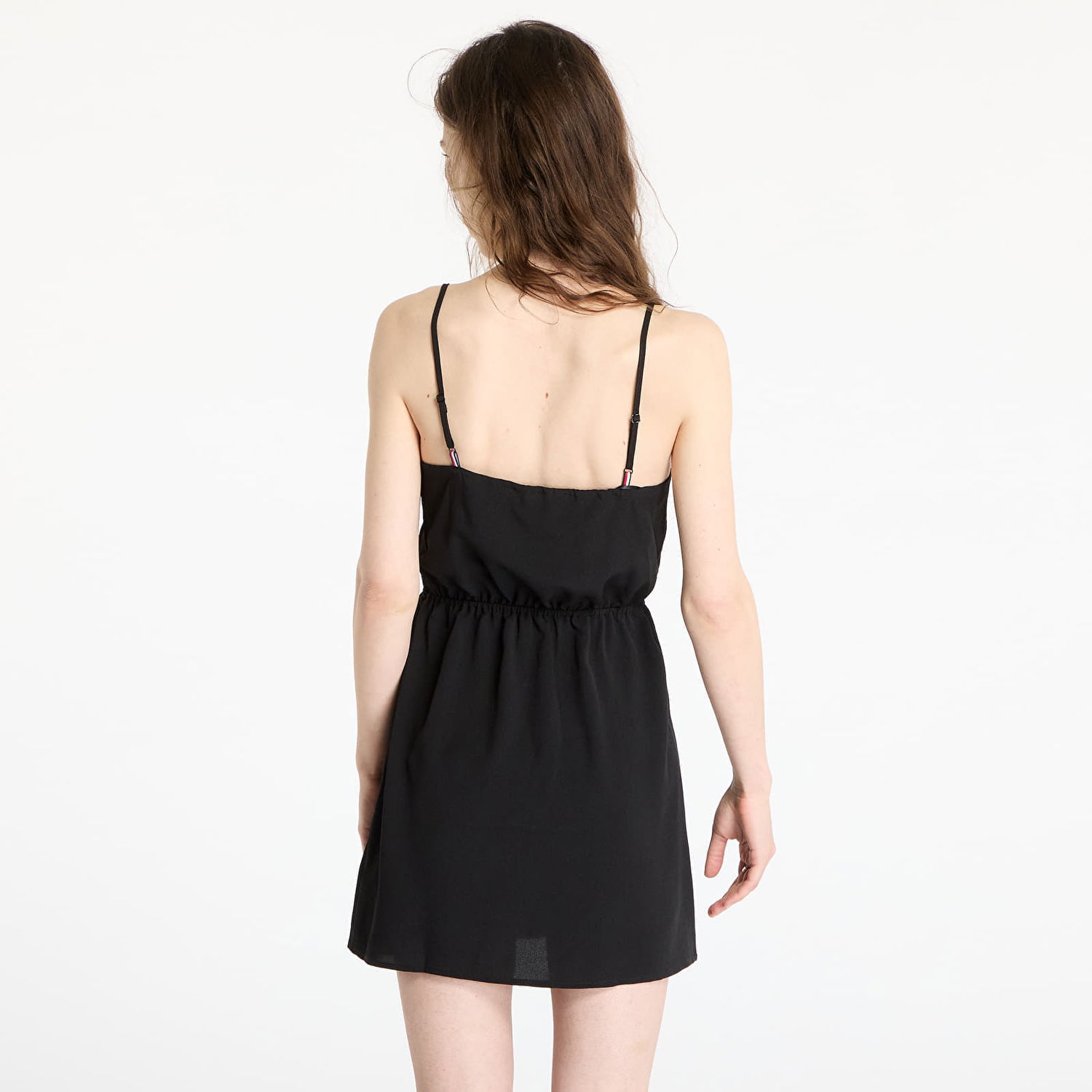 Šaty Tommy Hilfiger Tommy Jeans Essential Strap Dress Čierna | DW0DW20613 BDS, 1