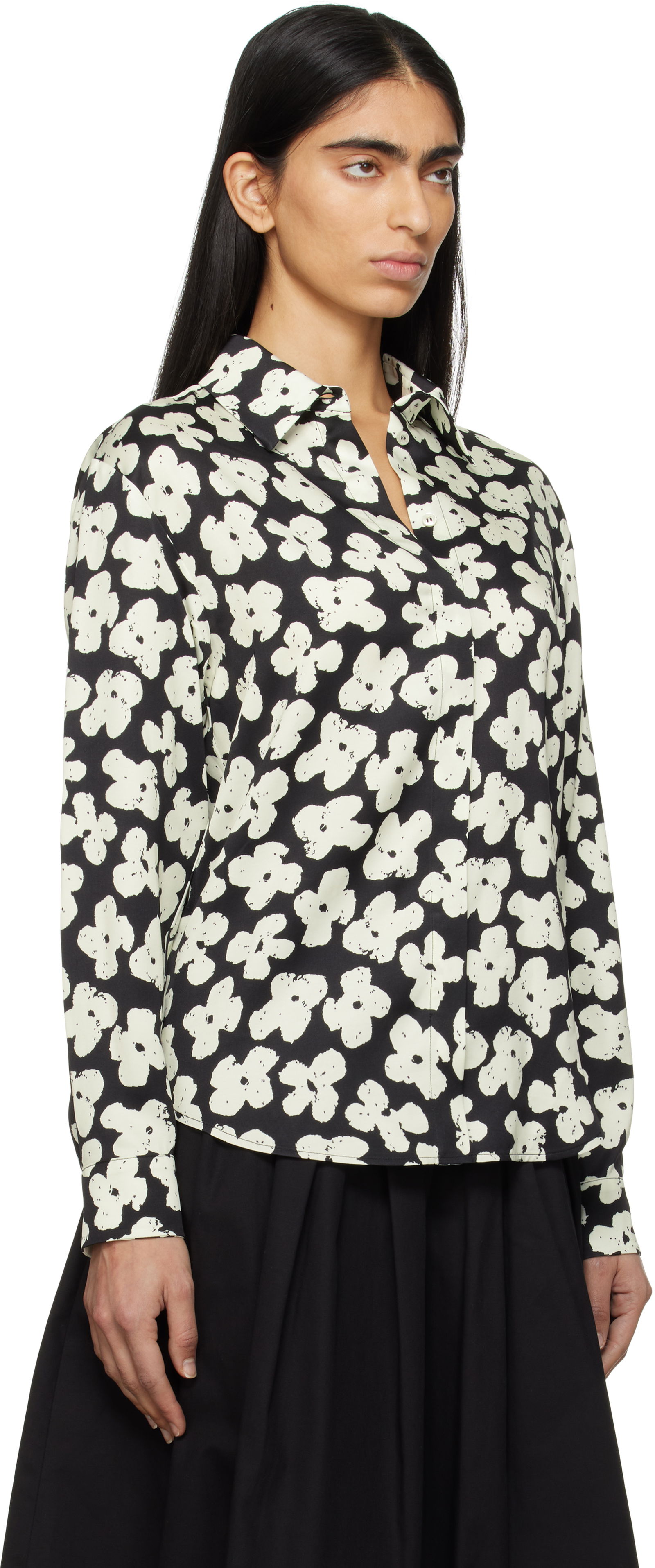 MSGM Floral Print Shirt