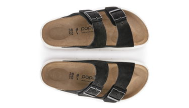 Tenisky a topánky Birkenstock Arizona Chunky Suede Leather Narrow Fit Čierna | 1023717, 3
