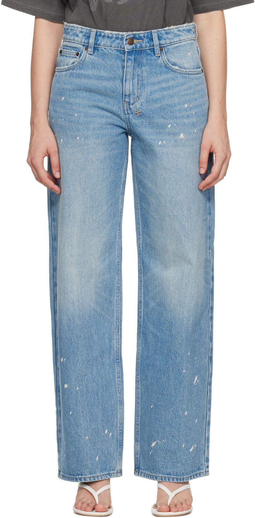 Džínsy Ksubi Ksubi Empire Wide Leg Jeans Modrá | WPF25DJ009