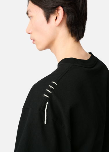 Tričko AXEL ARIGATO Men's Arigato Threaded T-Shirt Čierna | A3443002, 7