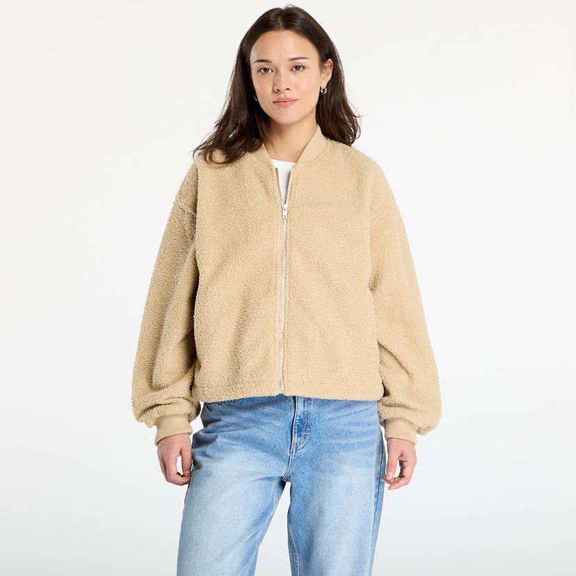 Bomber bunda Urban Classics Union Structured Bomber Jacket Béžová | TB8108-03738