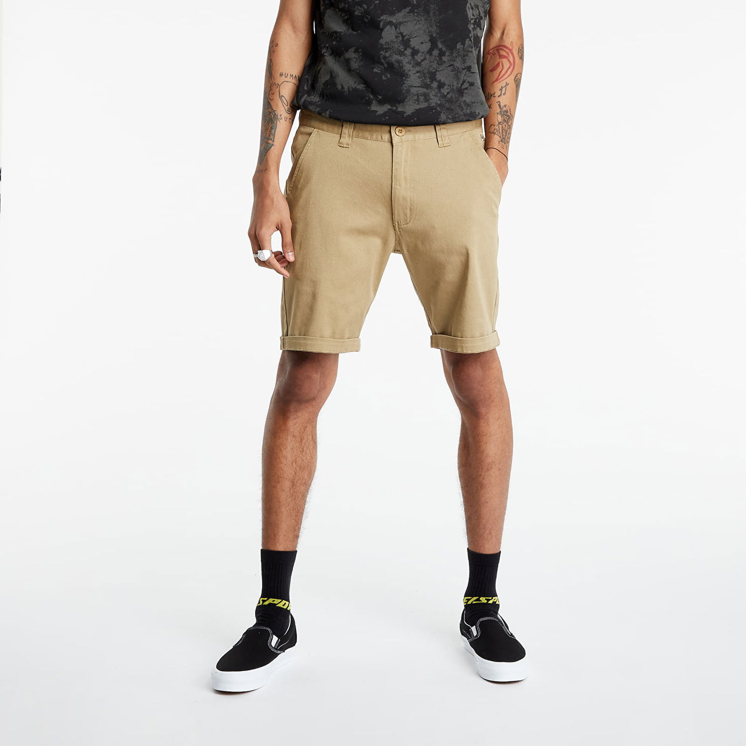 Šortky Horsefeathers Macks Shorts Béžová | SM1157B, 0