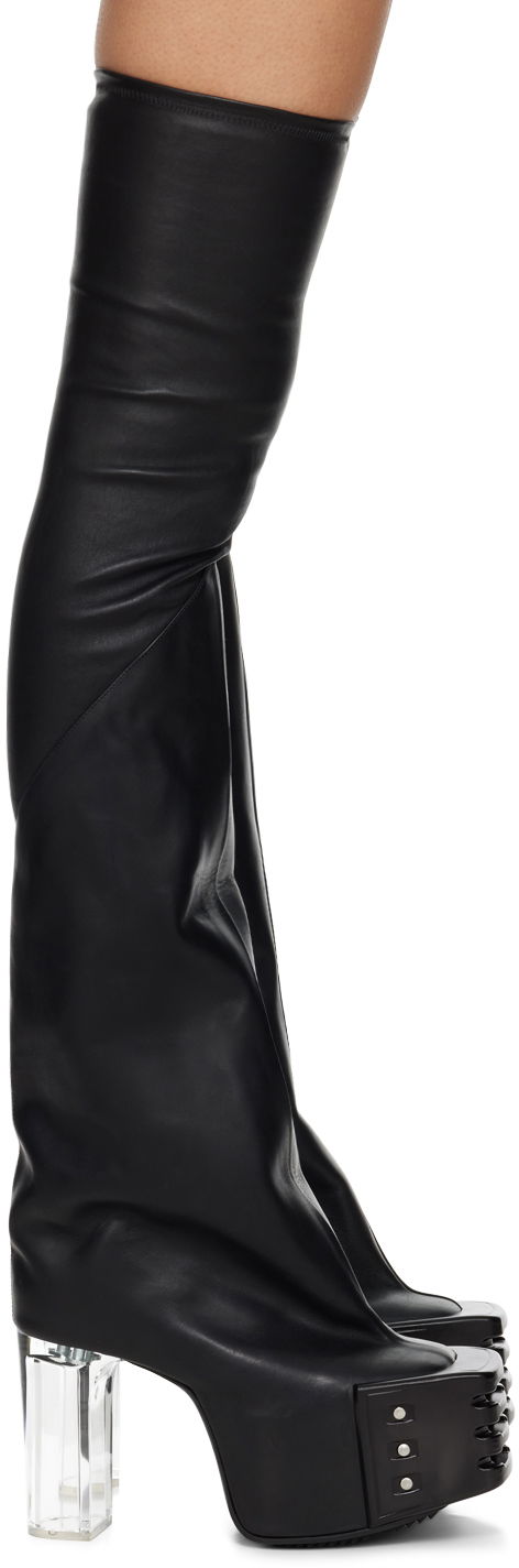 Tenisky a topánky Rick Owens Flared Platform Boots "Black" Čierna | RO02C1824 LSGEG0, 0