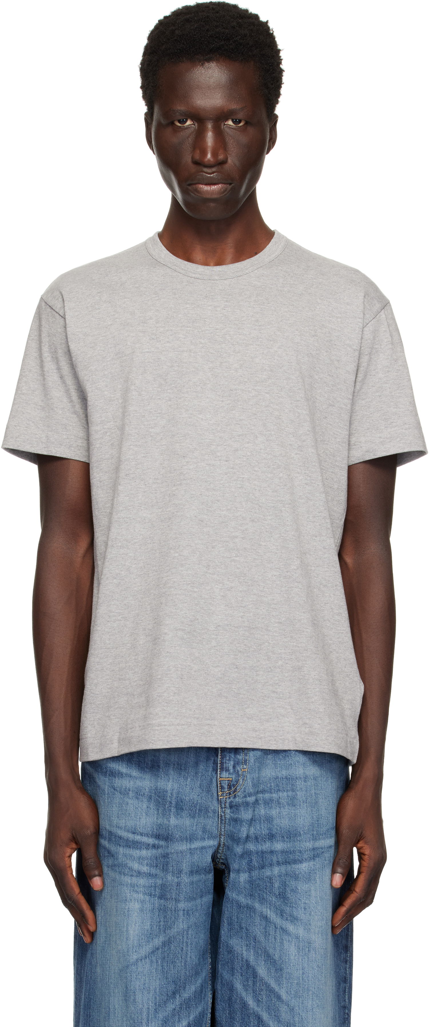 Tričko Comme des Garçons Emblem T-Shirt Šedá | AX-T340-051, 0