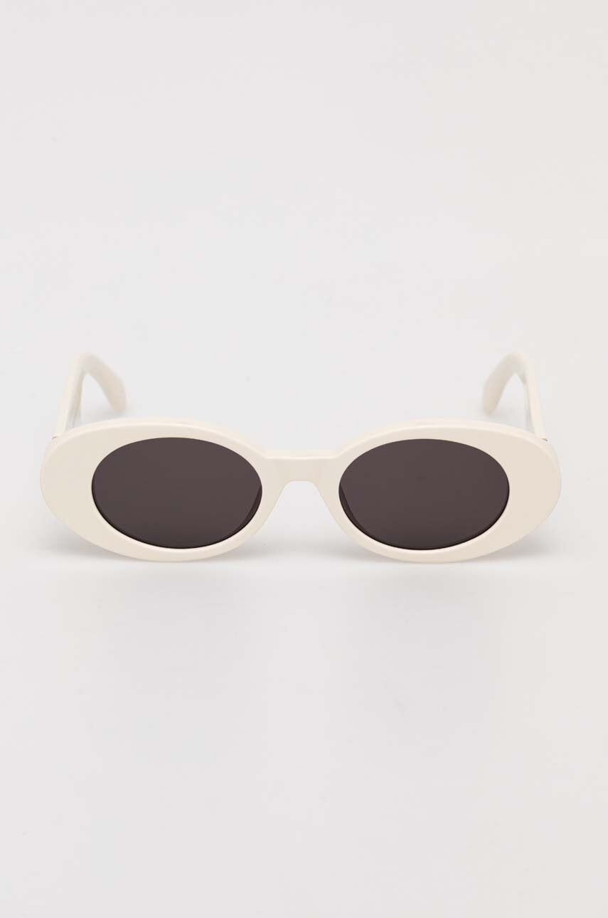 Slnečné okuliare Palm Angels Palm Angels Oval Sunglasses Biela | PERI051.500107, 1