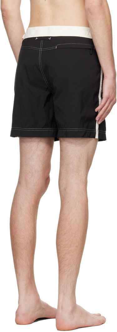 Plavky Tom Ford TOM FORD Nylon Contrast Swim Shorts Čierna | BSS002-FMN067, 2