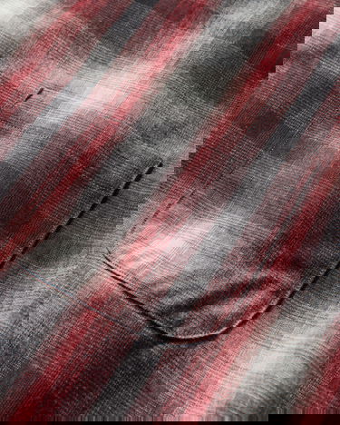 Košeľa WACKO MARIA Regular Collar Plaid Shirt Červená | 25SS-WMS-RC05 RED, 3