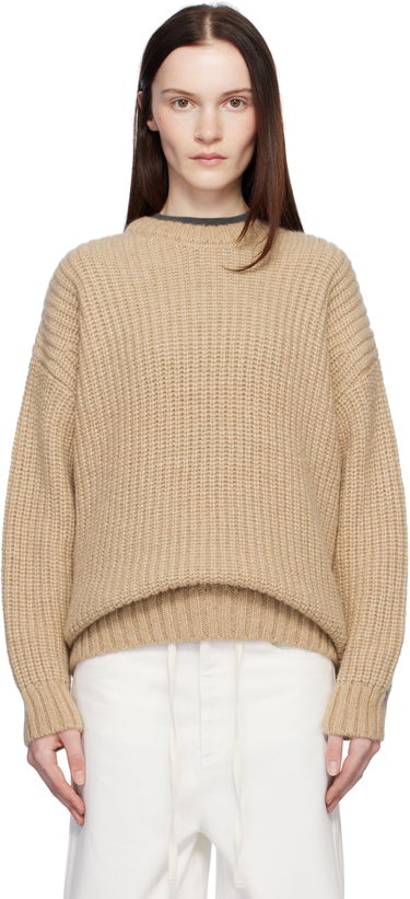 Sveter Anine Bing ANINE BING Sydney Knit Sweater Béžová | A-09-0277-220, 0