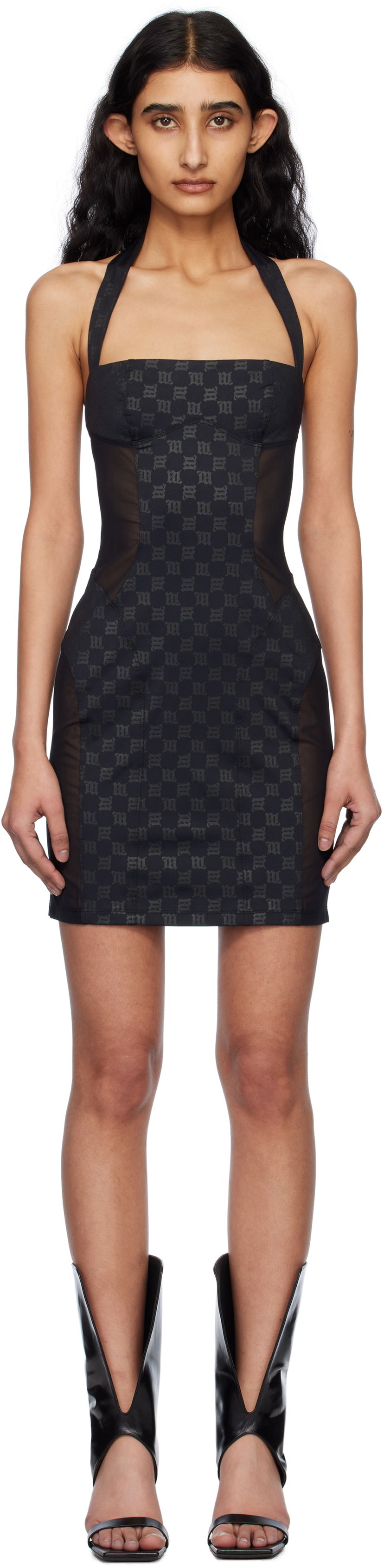 Šaty MISBHV Shape Up Minidress Čierna | 250W803