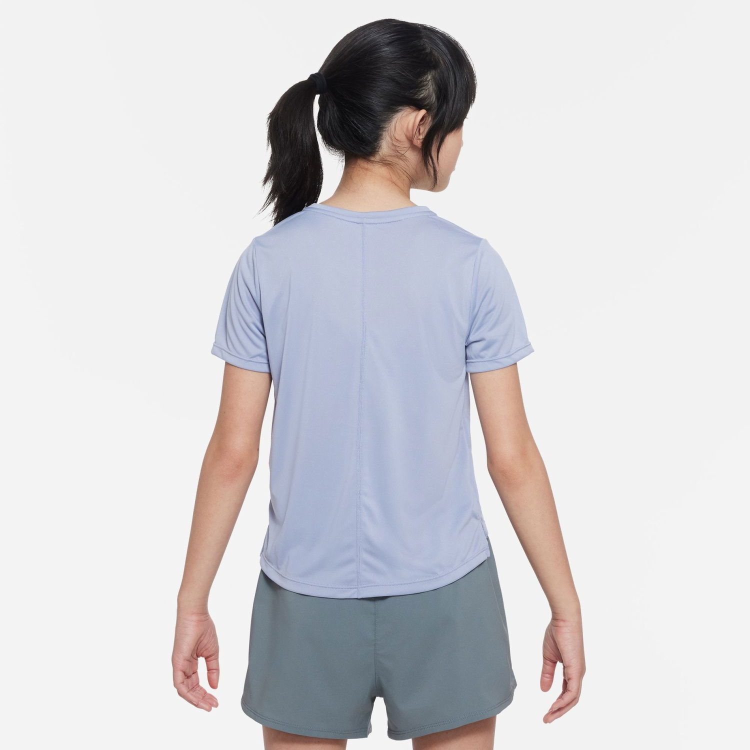 Crop Top Nike Girls' Short Sleeve Top One Fialová | DD7639-519, 1