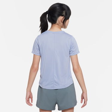 Crop Top Nike Girls' Short Sleeve Top One Fialová | DD7639-519, 1