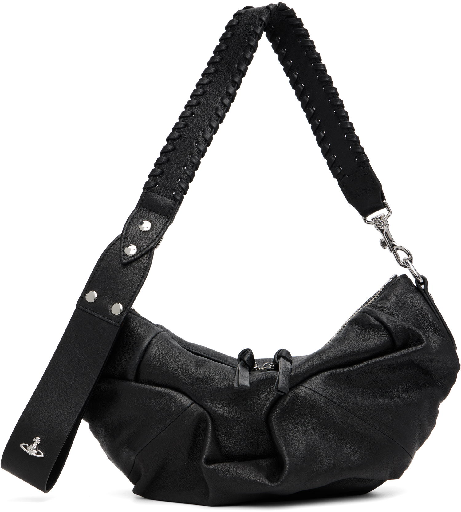 Taška cez rameno Vivienne Westwood Vivienne Westwood Agnes Small Shoulder Bag Čierna | 46030009W-L00BX-, 0