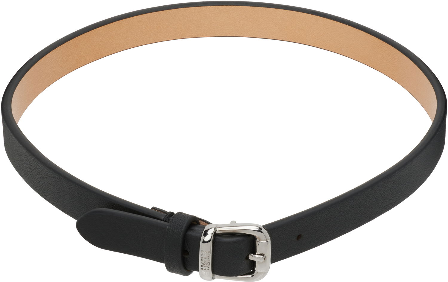 Náhrdelník Maison Margiela MM6 Maison Margiela Leather Choker Čierna | SM6UU0086 P8332, 0
