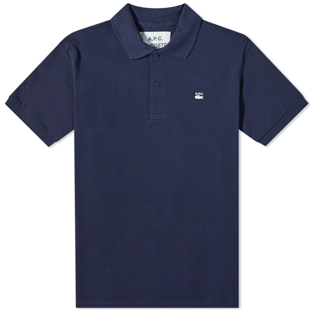 Polo tričko A.P.C. Polo x Lacoste Navy | COEXW-H26124-IAJ, 0