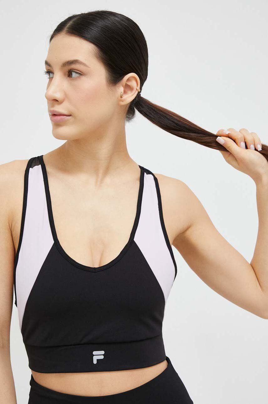 Podprsenka FILA Revere Sports Bra Čierna | FAW0366, 0