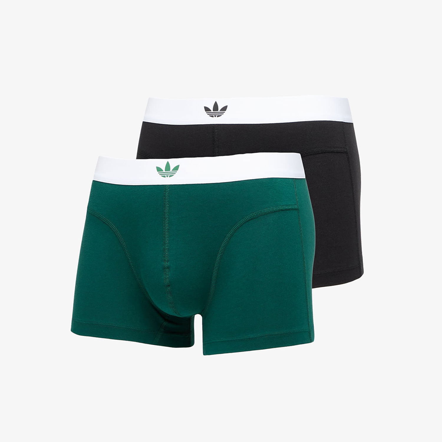 Boxerky adidas Originals Adidas Comfort Flex Cotton Body Lines Trunk 2-Pack Zelené | 4AR005-901, 0