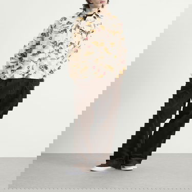 Košeľa Human Made Bear and Duck Pattern Flannel Shirt Ružová | HM30SH011-WHT, 4