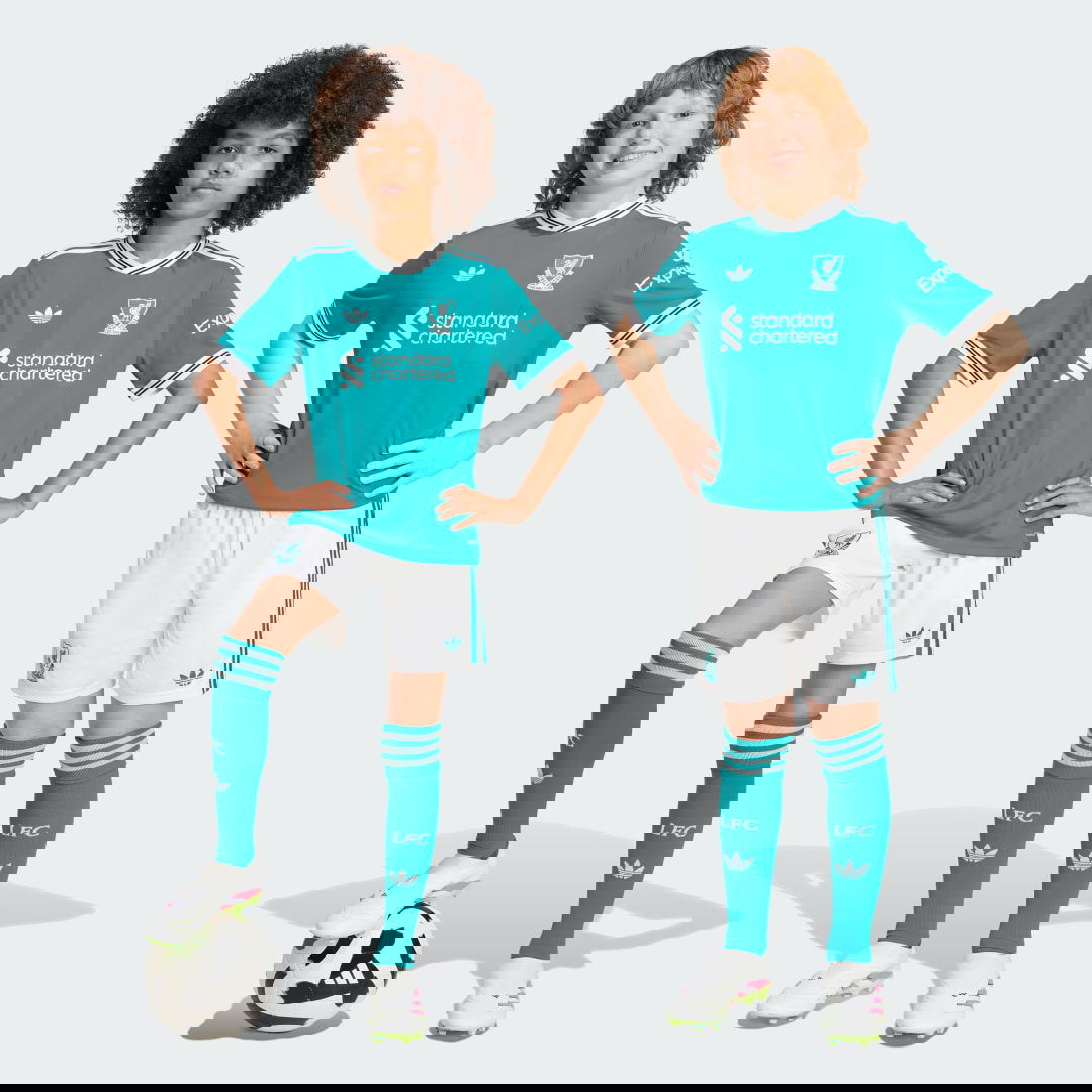 Šortky adidas Performance Liverpool FC 25/26 Third Tyrkysová | JV6474, 0