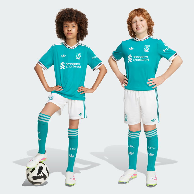 Šortky adidas Performance Liverpool FC 25/26 Third Tyrkysová | JV6474