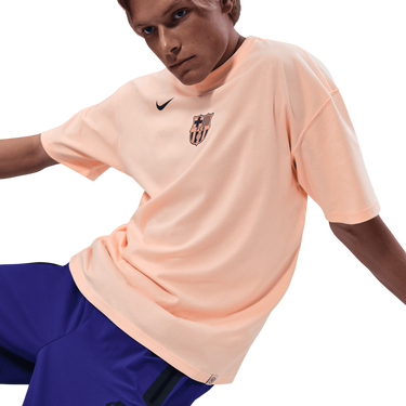Tričko Nike Total 90 FC Barcelona Remix T-Shirt Oranžová | hq8388-807, 4