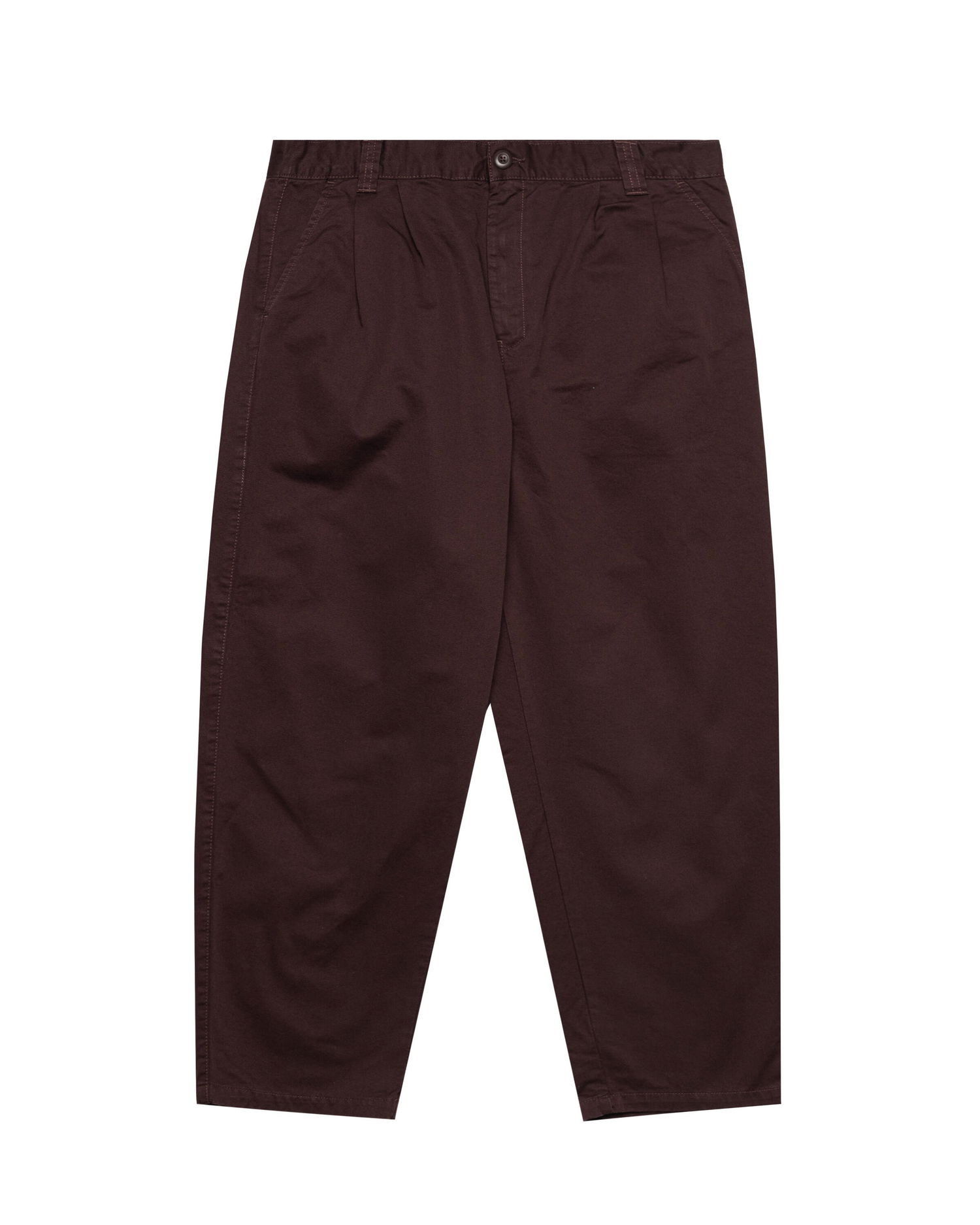 Nohavice Carhartt WIP WIP Merrick Pleated Trousers Hnedá | I033759.33H06, 0