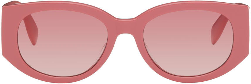 Slnečné okuliare Alexander McQueen Alexander McQueen Graffiti Sunglasses Ružová | AM0330S, 0