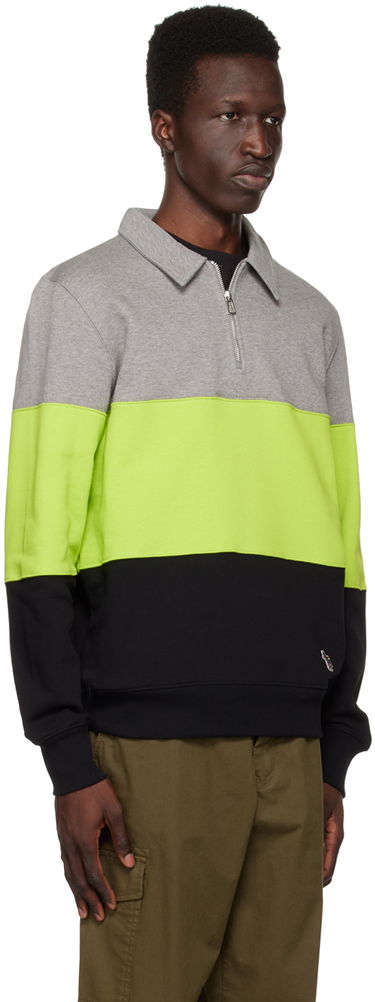 Mikina Paul Smith PS Paul Smith Half-Zip Polo Sweatshirt Rôznofarebný | M2R-684XZ-K21116-72, 1