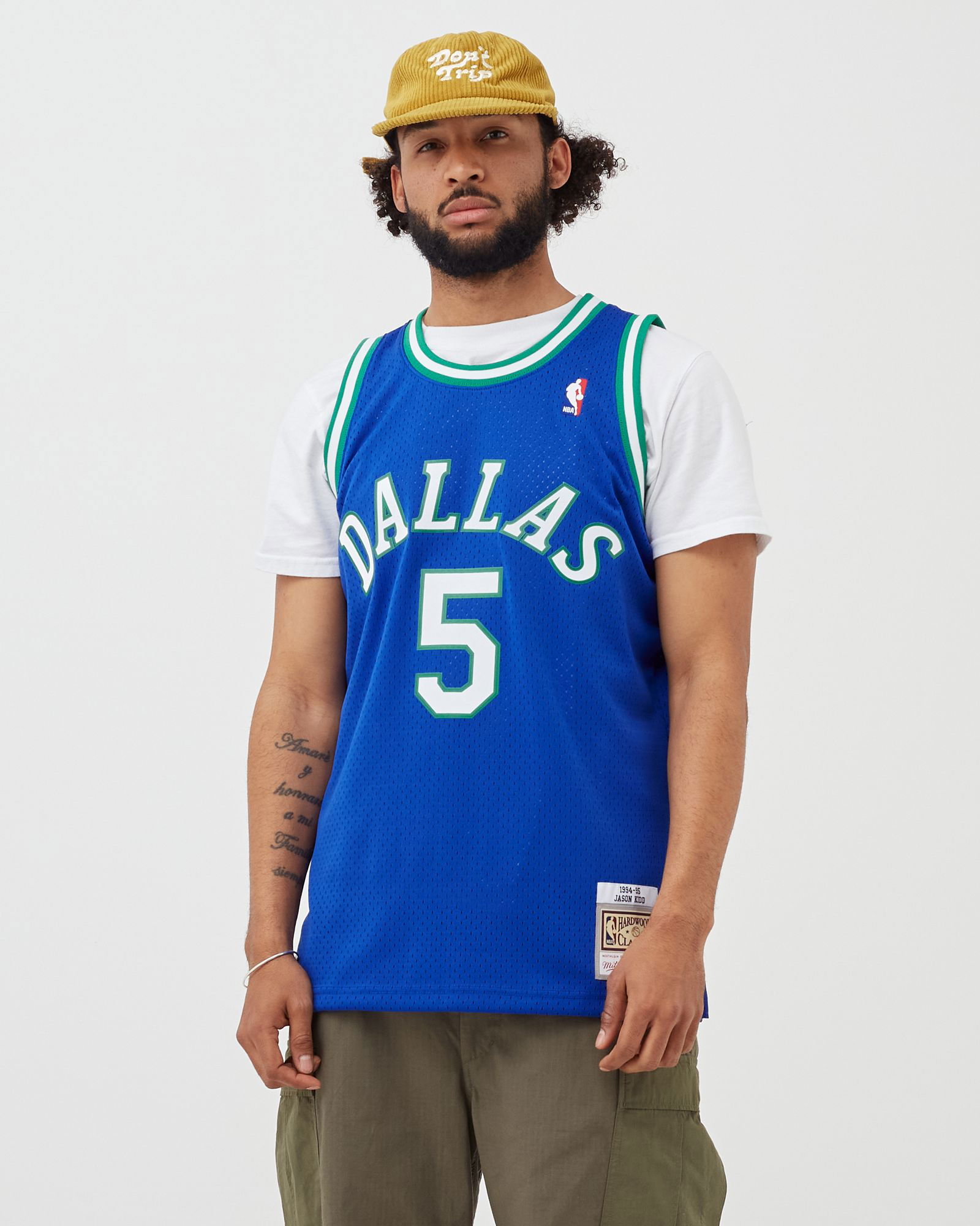 Mitchell & Ness Dallas Hardwood Classics Basketball Jersey