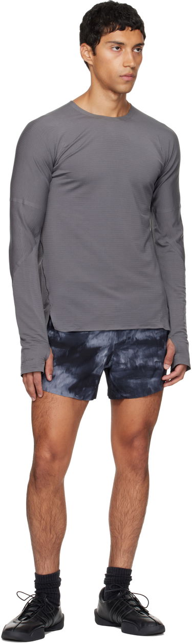 Tričko Y-3 Y-3 Running Long Sleeve T-Shirt Šedá | KB2331, 3