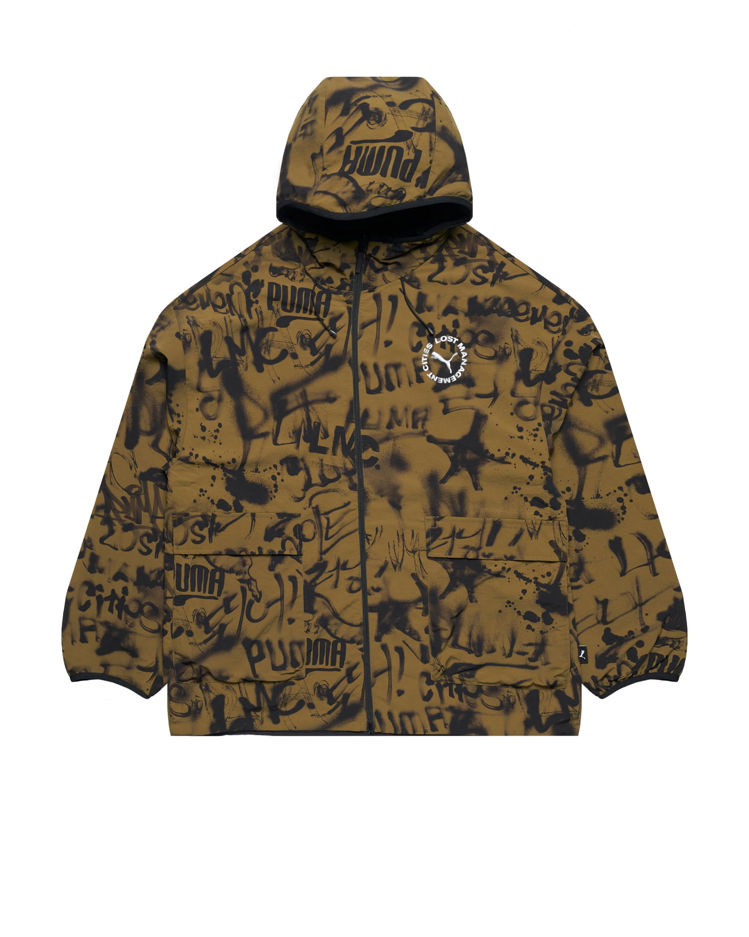 Vetrovka Puma Lost Management Cities x Reversible Jacket Hnedá | 626565-40, 0