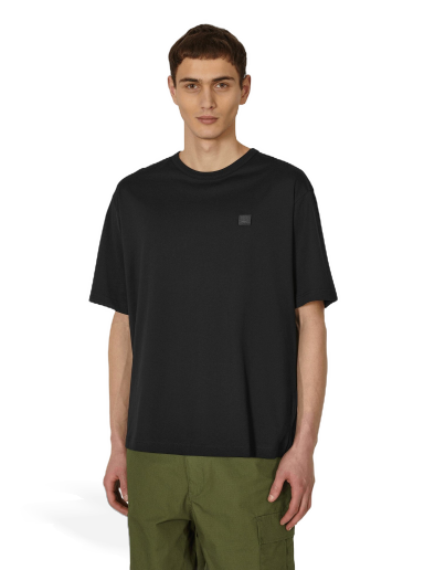 Tričko Acne Studios Face Logo T-Shirt Čierna | CL0206- 900