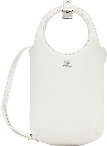 Kabelka Courrèges Courrèges Slim Holy Bag Biela | 225GSA178CR0065, 0