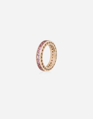 Prsteň Dolce & Gabbana Anna Ring With Sapphires Metalická | WRQA6GWSAPI8M307, 2