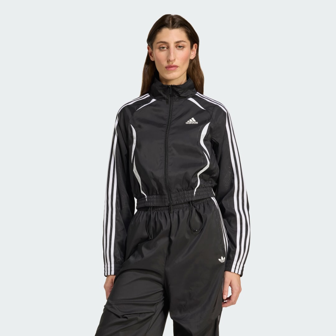 Bunda adidas Performance Adilenium Season 4 Teamgeist Slim Jacket Čierna | KE9786, 0