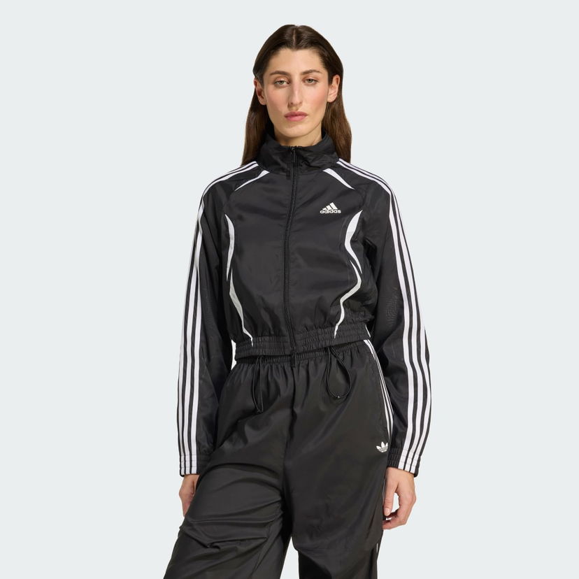 Bunda adidas Performance Adilenium Season 4 Teamgeist Slim Jacket Čierna | KE9786