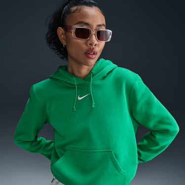 Mikina Nike Sportswear Phoenix Fleece Hoodie Zelené | HF6839-324, 1