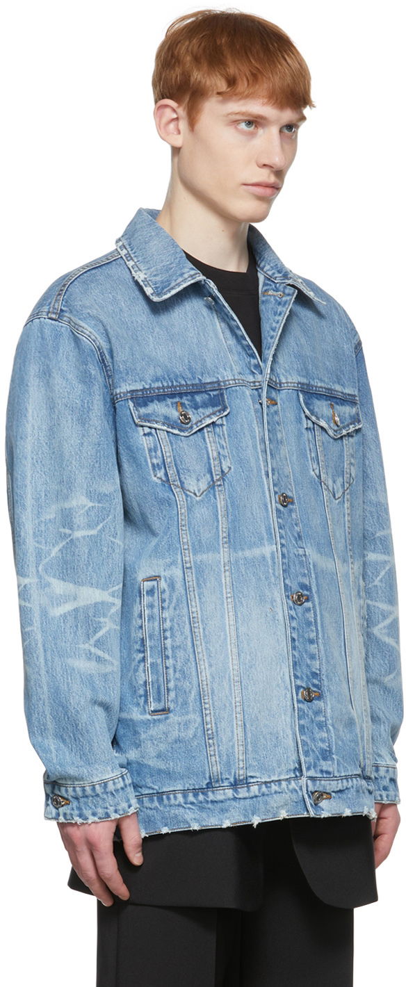 Bunda We11done We11done Trucker Denim Jacket Modrá | WD-DJ1-22-354-U-BL, 1
