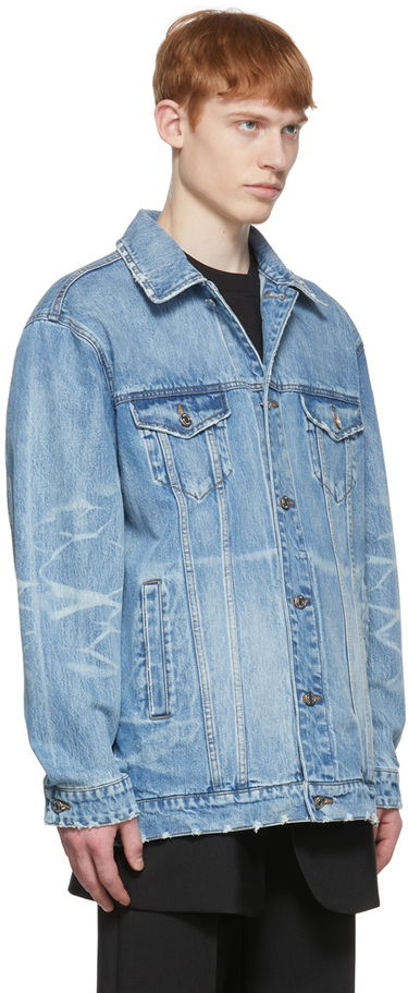 Bunda We11done We11done Trucker Denim Jacket Modrá | WD-DJ1-22-354-U-BL, 1