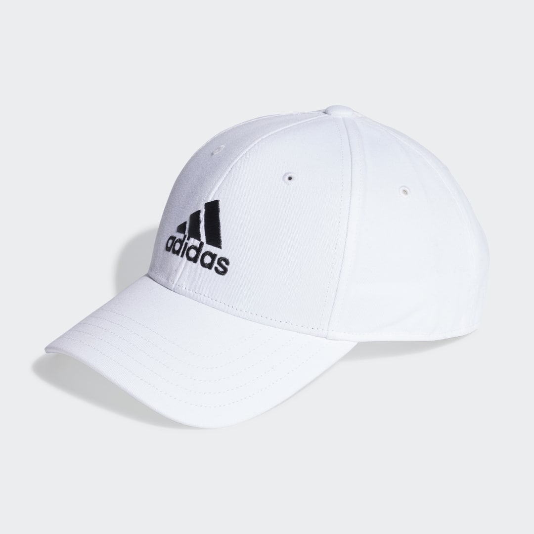 Šiltovka adidas Originals Cotton Twill Baseball Cap Biela | IB3243, 1