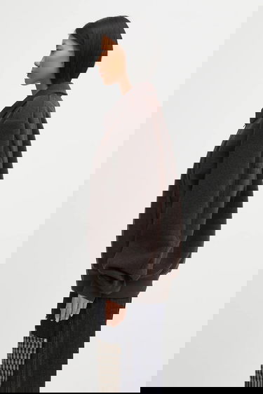 Bomber bunda Maison Margiela MM6 Maison Margiela Wool Jacket Transitional Oversize Hnedá | S62AN0169.M35635.002F, 1