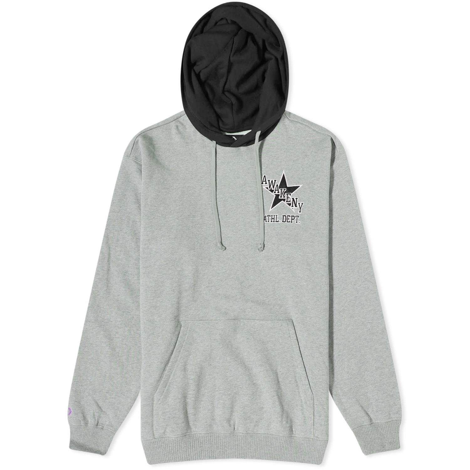 Mikina Converse Awake NY x Fleece Hoodie Šedá | 10026484-A02, 0